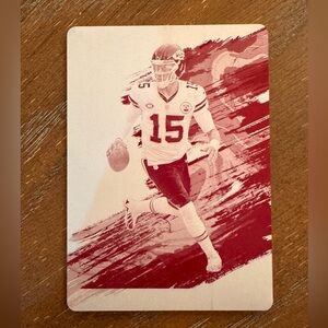 2024 Impeccable Patrick Mahomes Printing Plate #31 1/1 Kansas City Chiefs
